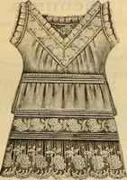 An illustration from Fall and Winter, 1890-91 Fashion Catalogue / H. O'Neill and Co. (1890)