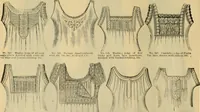 An illustration from Fall and Winter, 1890-91 Fashion Catalogue / H. O'Neill and Co. (1890)