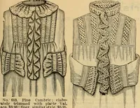 An illustration from Fall and Winter, 1890-91 Fashion Catalogue / H. O'Neill and Co. (1890)
