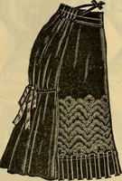 An illustration from Fall and Winter, 1890-91 Fashion Catalogue / H. O'Neill and Co. (1890)