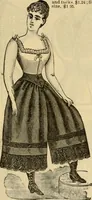 An illustration from Fall and Winter, 1890-91 Fashion Catalogue / H. O'Neill and Co. (1890)
