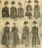 An illustration from Fall and Winter, 1890-91 Fashion Catalogue / H. O'Neill and Co. (1890)
