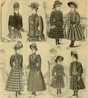 An illustration from Fall and Winter, 1890-91 Fashion Catalogue / H. O'Neill and Co. (1890)