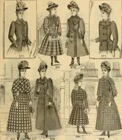 An illustration from Fall and Winter, 1890-91 Fashion Catalogue / H. O'Neill and Co. (1890)