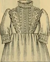 An illustration from Fall and Winter, 1890-91 Fashion Catalogue / H. O'Neill and Co. (1890)