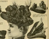 An illustration from Fall and Winter, 1890-91 Fashion Catalogue / H. O'Neill and Co. (1890)