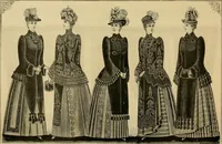 An illustration from Fall and Winter, 1890-91 Fashion Catalogue / H. O'Neill and Co. (1890)