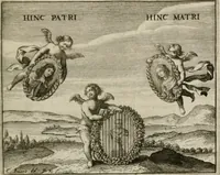 Picture 23 of 24 from Fama prognostica : ad cunas serenissimi principis Maximiliani Emmanuelis ... domini Ferdinandi Mariæ ... et serenissimæ principis ac D. dominæ Henrietæ Adeleidis ... filii (1662), leaf 44
