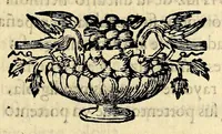 An illustration from Fama, y obras posthumas del fenix de Mexico, decima musa, poetisa americana, Sor Juana Ines de la Cruz, religiosa professa en el convento de San Geronimo de la imperial ciudad de Mexico; : consagralas a la Magestad Catholica de la reyna nuestra señora doña Mariana de Neoburg Baviera Palatina del Rhin, por mano de la Excma. señora doña Juana de Aragon y Cortès, duquesa de Monteleon, y Terra-Nova, marquesa del Valle de Goaxaca, &c. (1700)