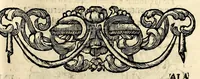 An illustration from Fama, y obras posthumas del fenix de Mexico, decima musa, poetisa americana, Sor Juana Ines de la Cruz, religiosa professa en el convento de San Geronimo de la imperial ciudad de Mexico; : consagralas a la Magestad Catholica de la reyna nuestra señora doña Mariana de Neoburg Baviera Palatina del Rhin, por mano de la Excma. señora doña Juana de Aragon y Cortès, duquesa de Monteleon, y Terra-Nova, marquesa del Valle de Goaxaca, &c. (1700)