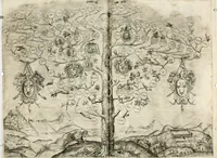 An illustration from Delle famiglie nobili fiorentine (1615)