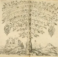 An illustration from Delle famiglie nobili fiorentine (1615)