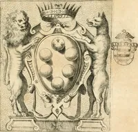 An illustration from Delle famiglie nobili fiorentine (1615)