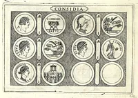 Picture 22 of 80 from Familiae Romanae in antiquis numismatibus : ab vrbe condita, ad tempora diui Augusti (1663), leaf 124