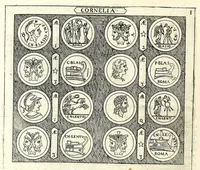 Picture 23 of 80 from Familiae Romanae in antiquis numismatibus : ab vrbe condita, ad tempora diui Augusti (1663), leaf 128