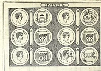 Picture 43 of 80 from Familiae Romanae in antiquis numismatibus : ab vrbe condita, ad tempora diui Augusti (1663), leaf 200