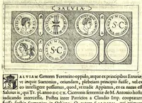 Picture 64 of 80 from Familiae Romanae in antiquis numismatibus : ab vrbe condita, ad tempora diui Augusti (1663), leaf 289