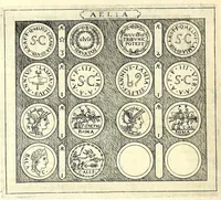 Picture 4 of 80 from Familiae Romanae in antiquis numismatibus : ab vrbe condita, ad tempora diui Augusti (1663), leaf 50