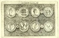 Picture 3 of 69 from Familiae romanae qvae reperivntvr in antiqvis nvmismatibvs ab vrbe condita ad tempora divi Avgusti : ex bibliotheca Fvlvi Vrsini : adivnctis familiis xxx ex libro Antoni Avgvstini ep. illerdensis (1577), leaf 19