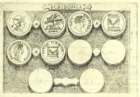 Picture 56 of 69 from Familiae romanae qvae reperivntvr in antiqvis nvmismatibvs ab vrbe condita ad tempora divi Avgusti : ex bibliotheca Fvlvi Vrsini : adivnctis familiis xxx ex libro Antoni Avgvstini ep. illerdensis (1577), leaf 245