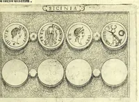 Picture 59 of 69 from Familiae romanae qvae reperivntvr in antiqvis nvmismatibvs ab vrbe condita ad tempora divi Avgusti : ex bibliotheca Fvlvi Vrsini : adivnctis familiis xxx ex libro Antoni Avgvstini ep. illerdensis (1577), leaf 257