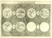 Picture 10 of 69 from Familiae romanae qvae reperivntvr in antiqvis nvmismatibvs ab vrbe condita ad tempora divi Avgusti : ex bibliotheca Fvlvi Vrsini : adivnctis familiis xxx ex libro Antoni Avgvstini ep. illerdensis (1577), leaf 45