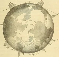 An illustration from Familiar lessons on astronomy ; designed for the use of children and youth .. (1848)