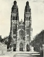 An illustration from Famous cathedrals as seen and described by great writers (1909)