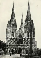 An illustration from Famous cathedrals as seen and described by great writers (1909)