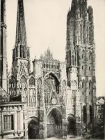 An illustration from Famous cathedrals as seen and described by great writers (1909)