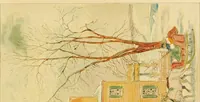 An illustration from Famous colonial houses (1921)