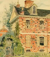An illustration from Famous colonial houses (1921)