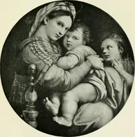 An illustration from Famous paintings as seen and described by famous writers / edited and translated by Esther Singleton (1909)