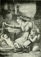 An illustration from Famous paintings as seen and described by famous writers / edited and translated by Esther Singleton (1909)