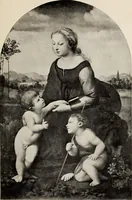An illustration from Famous paintings as seen and described by famous writers (1907)