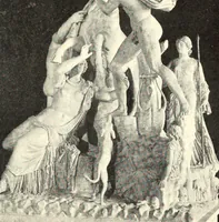 An illustration from Famous sculpture as seen and described by great writers (1910)