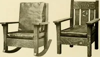 An illustration from Fancy chairs and rockers (1909)