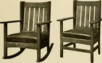 An illustration from Fancy chairs and rockers (1909)