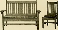 An illustration from Fancy chairs and rockers (1909)