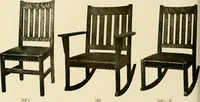 An illustration from Fancy chairs and rockers (1909)