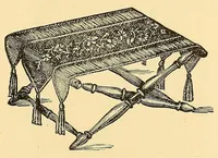 An illustration from Fancy work recreations : a complete guide to knitting, crochet, and home adornment (1885)