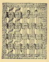 An illustration from Fancy work recreations : a complete guide to knitting, crochet, and home adornment (1885)