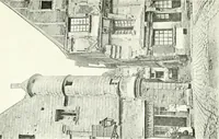 An illustration from Farm houses, manor houses, minor chateaux and small churches : from the eleventh to the sixteenth centuries, in Normandy, Brittany and other parts of France (1917)