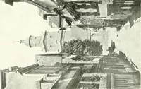 An illustration from Farm houses, manor houses, minor chateaux and small churches : from the eleventh to the sixteenth centuries, in Normandy, Brittany and other parts of France (1917)