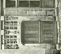 An illustration from Farm houses, manor houses, minor chateaux and small churches : from the eleventh to the sixteenth centuries, in Normandy, Brittany and other parts of France (1917)