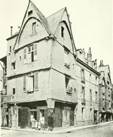 An illustration from Farm houses, manor houses, minor chateaux and small churches : from the eleventh to the sixteenth centuries, in Normandy, Brittany and other parts of France (1917)
