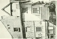 An illustration from Farm houses, manor houses, minor chateaux and small churches : from the eleventh to the sixteenth centuries, in Normandy, Brittany and other parts of France (1917)
