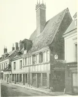 An illustration from Farm houses, manor houses, minor chateaux and small churches : from the eleventh to the sixteenth centuries, in Normandy, Brittany and other parts of France (1917)