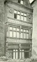 An illustration from Farm houses, manor houses, minor chateaux and small churches : from the eleventh to the sixteenth centuries, in Normandy, Brittany and other parts of France (1917)