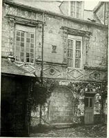 An illustration from Farm houses, manor houses, minor chateaux and small churches : from the eleventh to the sixteenth centuries, in Normandy, Brittany and other parts of France (1917)